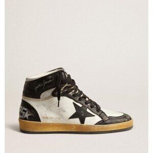 Golden Goose Black and White Sneakers
